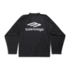 Camisola de manga comprida 3B Sports Icon Ski, corte largo, «Preto» 779988TPVQ51000