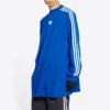 Camisola de manga comprida Balenciaga x adidas Oversized «Blue» 728789TNVA65531