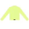Camisola de manga comprida com gola redonda «Amarelo Fluo» 704103TMVB77204