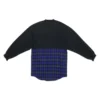 Camisola de manga comprida com remendos BB Authentic «Preto Azul» 698227TMM085212