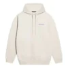 Camisola de manga comprida em malha polar Balenciaga para homem, branco cremoso 600583TJVA89055