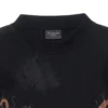 Camisola de manga comprida Heavy Metal, corte oversized «Black Faded» 739783TOVE11055
