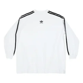 Camisola de manga comprida oversized Balenciaga x adidas «Branco» 728789TNVA61156