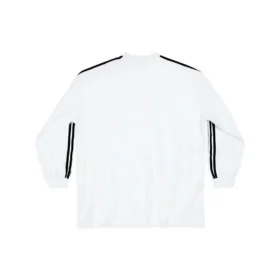 Camisola de manga comprida oversized Balenciaga x adidas «Branco» 728789TNVA61156