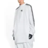 Camisola de manga comprida oversized Balenciaga x adidas «Branco» 728789TNVA61156