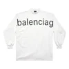 Camisola de manga comprida Oversized «Branco» da Bal.com 739027TOVO19081