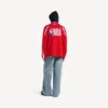 Camisola de manga comprida oversized da Balenciaga | colaboração com a NBA para homem, em vermelho/multicolorido