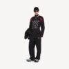 Camisola de manga comprida oversized da Balenciaga para homem | Colaboração com a NBA em preto/multicolorido