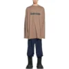 Camisola de manga comprida oversized da Caps «Cáqui» 681046TNVL17761
