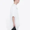 Camisola de manga curta Balenciaga para homem com estampado «Alphabet», branca, 620969TIV749040