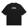 Camisola de manga curta Balenciaga para homem com estampado «Alphabet», preta 620969TIV741070