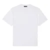 Camisola de manga curta Balenciaga para homem com rosto sorridente, branca, 651795TKV769140