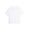 Camisola de manga curta Balenciaga Tech para homem, branca, 556133TDV209000