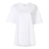 Camisola de manga curta branca 482204TYK289000