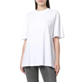 Camisola de manga curta branca 482204TYK289000