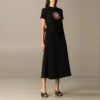 Camisola de manga curta com estampado BLogo, preta, 612964TJVD61000