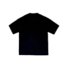 Camisola de manga curta com estampado multilingue para homem, preta 612966TJVI32771