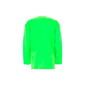 Camisola de manga curta com estampado SS21 para homem, verde 641667TJVI34162