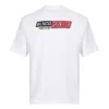 Camisola de manga curta com gola redonda Balenciaga para homem, branca 612966TIVD19000