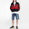 Camisola de manga curta com gola redonda e logótipo Balenciaga estampado para homem, branca 556150TYK239000
