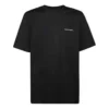 Camisola de manga curta com logótipo Balenciaga para homem, preta, 556150TYK281000
