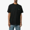 Camisola de manga curta com logótipo Balenciaga para homem, preta, 556150TYK281000