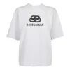 Camisola de manga curta com logótipo cinzenta 583098TFV652569