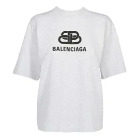 Camisola de manga curta com logótipo cinzenta 583098TFV652569 Camisola de manga curta com logótipo cinzenta 583098TFV652569