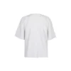 Camisola de manga curta com logótipo cinzenta 583098TFV652569