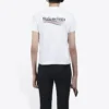Camisola de manga curta com logótipo em letras «Branco» 612964TIV529040