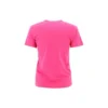 Camisola de manga curta com logótipo retro pequeno, cor-de-rosa 570796TBV435630