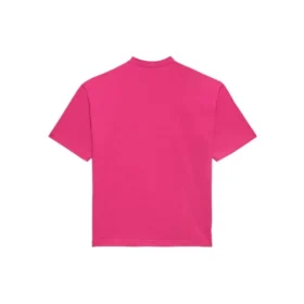 Camisola de manga curta com logótipo retro, unissexo, rosa 556104TBV435630 Camisola de manga curta com logótipo retro, unissexo, rosa 556104TBV435630