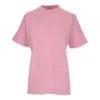 Camisola de manga curta folgada com logótipo alfabético «Pink» 612965TIVG55700