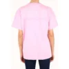 Camisola de manga curta folgada com logótipo alfabético «Pink» 612965TIVG55700