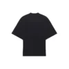 Camisola de manga curta larga para homem Balenciaga com padrão de corrida e logótipo, preta 641614TJVK61070