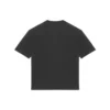 Camisola de manga curta para homem Balenciaga com estampado de letras, preta 612966TJVD91034