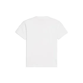 Camisola de manga curta Symbolic, corte justo, Branca 612964TIV509040