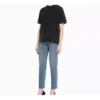 Camisola de manga curta unissexo cinzenta com logótipo «Alphabet» estampado 594599THV851140