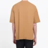 Camisola de manga curta unissexo com padrão BB, cor cáqui 578139TEV529610