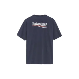 Camisola de manga curta unissexo com padrão de logótipo, azul-marinho 556150TAV444128