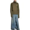 Camisola de meias recicladas «Dark Green» 768686T71932525