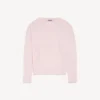 Camisola de senhora em rosa empoeirado