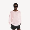 Camisola de senhora em rosa empoeirado