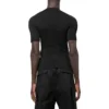 Camisola desportiva com gola redonda “Preto” 7196624C9B41000