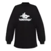Camisola desportiva de manga comprida com camadas, oversized «Preto Branco» 739027TPVF21070
