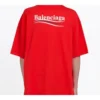 Camisola desportiva de manga curta, versão folgada, vermelha 556102TAV446403