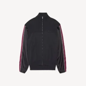 Camisola híbrida com fecho para homem em cinzento escuro Camisola híbrida com fecho para homem em cinzento escuro