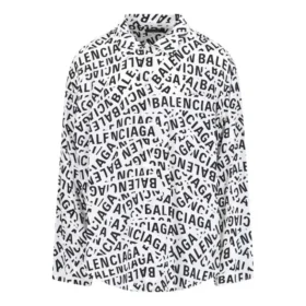 Camisola Minimal com Listras de Logótipo «Branco» 681812TML219040