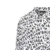 Camisola Minimal com Listras de Logótipo «Branco» 681812TML219040