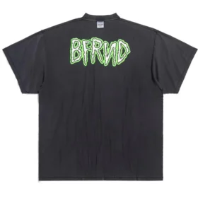 Camisola Oversized com o Forro à Vista da Série Bfrnd «Black Faded» 787358TQVG81083